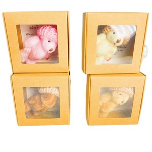 Tiktok Hot Selling Mini Plush Teddy <strong>Bear</strong> in Box Gift My Little <strong>Worry</strong> <strong>Bear</strong> Keychain - Product Image 5
