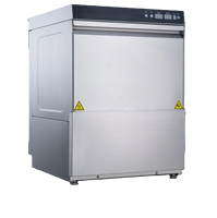 Lave-vaisselle professionnel en acier inoxydable haute performance, 40 paniers/heure, 220-240V, pour bar, hôtel, restaurant