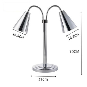Commercial <strong>Food</strong> Heat Light Portable Electric Warmer Free-<strong>Standing</strong> Lamp Iron Material Elegant Design Energy Saving Temperature - Product Image 5