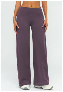 Pantalones Anchos Casuales para <span class=keywords><strong>Mujer</strong></span>, Pantalones Deportivos Holgados para Correr al Aire Libre, Pantalones <span class=keywords><strong>de</strong></span> Yoga - Product Image 6