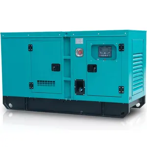Generatori Diesel di raffreddamento ad acqua industriale da 15KVA a 400KVA generatore Diesel silenzioso portatile monofase 220v 230v 380v 400v