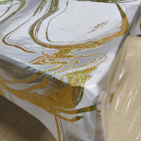 Housse de table anti-taches et imperméable avec motifs imprimés pour tables à manger