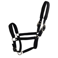 Horshi Muserolle de sécurité pour cheval, ajustable, rembourrée en polaire, en nylon, pour l'équitation