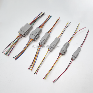 Пользовательские 2 3 4 6 8 12 pin мужской женский водонепроницаемый deutsch серии dt автомобильная проводка Электрический разъем DT06-2S - Product Image 2