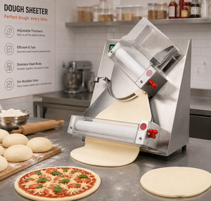 Factory <b>Price</b> Commercial Dough Sheeter <b>Machine</b> DR-2A 12 Inch Pizza Dough Roller for Bakery Pizza Bread - Product Image 1