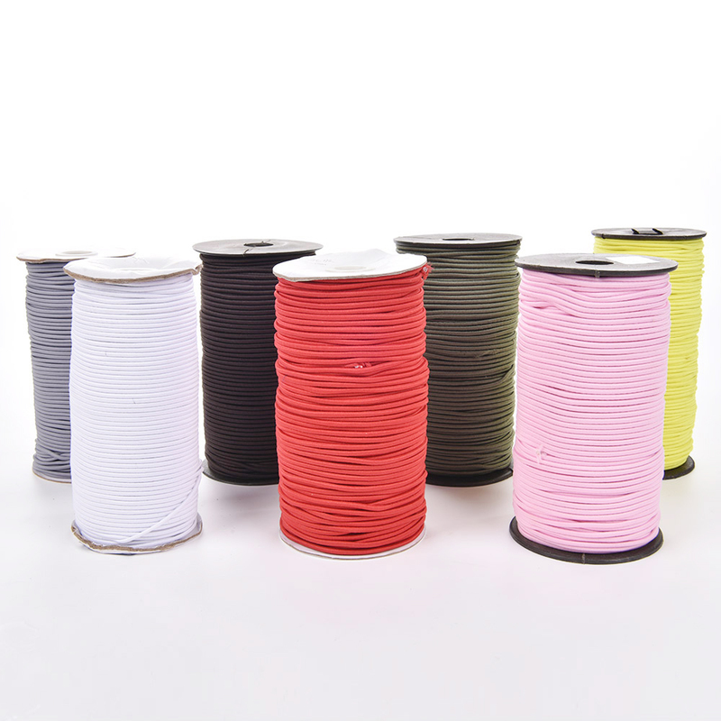 Wholesale Factory 3mm Polyester Latex Elastic