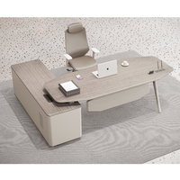 Ensemble de chaise de bureau de luxe moderne de haute qualité, table de conférence, armoire, design italien, bureau de direction, garantie de 5 ans