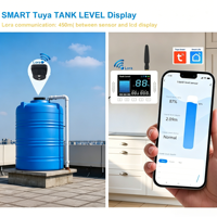 Produit intelligent Tuya TLC2502LS-WL Lora-IoT, capteur ultrasonique de détection de niveau d'eau, surveillance du niveau du réservoir