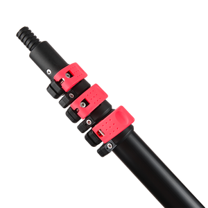 Xinxing poteaux télescopiques <span class=keywords><strong>en</strong></span> métal jetables tige de nettoyage <span class=keywords><strong>en</strong></span> aluminium anodisation nettoyeur de vitres système de nettoyage de vitres de poteau alimenté <span class=keywords><strong>en</strong></span> eau - Product Image 3