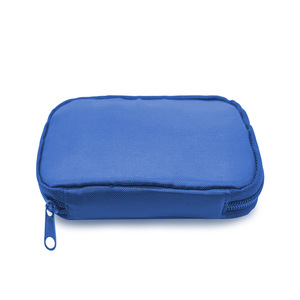 Sac de rangement portable en tissu pour lecteur de glycémie et dispositif de ponction sanguine, 14,5x9,5x3cm - Product Image 4