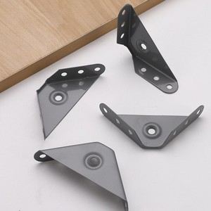 Corner <b>Bracket</b> Cold Rolled Steel 90 Degree L Shape Shelf Support Wardrobe Hardware Accessory - Product Image 4