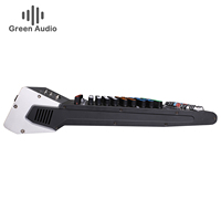 GAX-GBA18 Mixeur de scène pour mariage et performance avec écran LED double effet et Bluetooth MP3