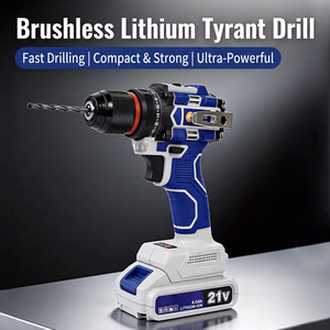 Hand Drill, Cross-Border <b>Power</b> <b>Tools</b>, Rechargeable Lithium Drill Gun, Multi-Function Drilling Gun, Impact Drill - Product Image 1