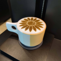 Impresora de Café Evebot EB Pro con Pantalla Táctil y Conexión Wifi, Impresora de Alimentos Automática para Latte Art, Ideal para Bodas y Fiestas