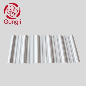 Tejas de tejado acanaladas Trapeziodal ligeras de la onda de UPVC longitud de 1130 mm para requisitos <span class=keywords><strong>particulares</strong></span> - Product Image 1