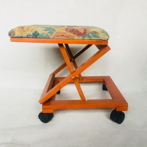 Tri Relax Fuß stütze/Z-förmiger klappbarer Fuß schemel aus Holz - Product Image 3