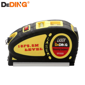 Cinta Métrica Láser Digital Portátil DEDING, la Más Vendida, Sistema Métrico, Diseño de Doble Cara, 5m de Longitud, Medición Precisa, ABS - Product Image 3