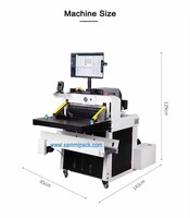 Machine d'emballage express 3 en 1 haute vitesse, découpe automatique, scellage, étiquetage pour colis e-commerce, 1200 colis/heure