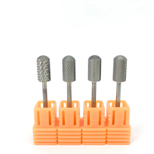 Fraise à ongles en carbure de tungstène à revêtement arc-en-ciel, à tête ronde lisse, pour le retrait de gel et d'acrylique, compatible avec les machines <span class=keywords><strong>Dremel</strong></span> - Product Image 6