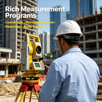 Total Station Surveying SOUTH NTS-332R10 yang Andal, Akurasi 2'', Pengukuran Tanpa Reflektor 1000m, Teleskop Optik 30X