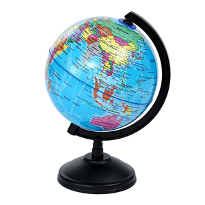 Equipo de enseñanza de Geografía de 10,6 cm, globo terráqueo, mapa de la Tierra mundial giratorio con soporte de PP y producto de Pedestal Tellurion - Product Image 3