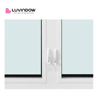 Ventanas Abatibles de Aluminio con Rotura de Puente Térmico, Resistentes a Impactos, Personalizadas, con Manivela, Acero Inoxidable, Horizontales, Modernas, para América del Norte
