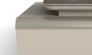 Escritorio de Oficina de Madera con Caja de Cables Oculta, Tomas de Corriente Integradas y Almacenamiento con Cerradura de Contraseñ<span class=keywords><strong>a</strong></span> - Diseño para Oficinas Comerciales/Domésticas - Product Image 5