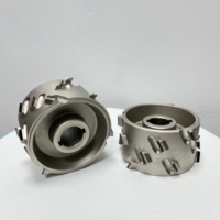 Fresa de diamante PCD de 18 dientes y 125*65*30mm, herramienta de pre-fresado de gran diámetro para máquinas automáticas de canteado MEC
