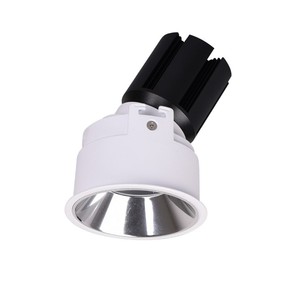 ไฟ LED เชิงพาณิชย์ โคมไฟฝังเพดาน สีดำ อะลูมิเนียม 4100K แสงขาวธรรมชาติ AC 220V IP20 อายุการใช้งาน 50000 ชั่วโมง CRI90 ปรับความสว่างได้ - Product Image 1