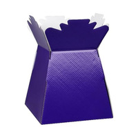 Flower Packaging Paper Gift Box Florist Bouquet Corrugated Cardboard Living Vase Flower Boxes for Bouguets UK Flower Paper Box