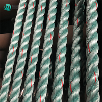 Corde en PP torsadée à 3 brins pour amarrage marin, ligne d'amarrage haute résistance en polypropylène pour bateaux, 6mm-60mm, 200m/rouleau - Vente chaude
