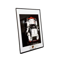 Cadre photo mural en métal pour blocs de construction 42206 Red Bull RB20 et 42207 F1, panneau de fond pour présentation de blocs de construction