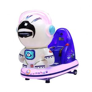 Nuevo Coche de Juguete Eléctrico para Niños con Monedas, Máquina de Juego MP5 con Columpio de Astronauta - Product Image 1