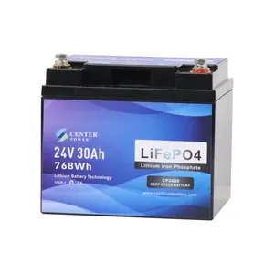 24v 30ah Battery Golf Cart Trolley 24v 30ah Lifepo4 Battery 24v Baterry 30ah