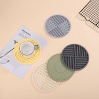 Tapis de dessous de plat en silicone nid d'abeille résistant à la chaleur pour casseroles et poêles chaudes pour la cuisine personnalisée
