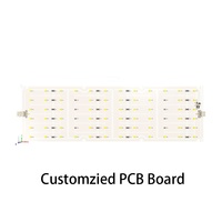 Kits professionnels personnalisés de circuits imprimés LED et de cartes de circuits imprimés assemblées (PCBA) avec LED CMS, base en aluminium/céramique, certifiés ISO9001 pour éclairages de culture
