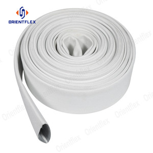 Custom <strong>45Mm</strong> 3 Inch Agricultura <strong>Fire</strong>-Fighting Canvas <strong>Fire</strong> Delivery Pipe <strong>Hose</strong> With Rubber Lining 5Inch Set - Product Image 5