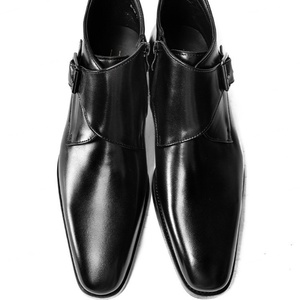 Bottines à boucle tendance, conçues à la main. Chaussures formelles pour hommes d'affaires. Bottes élégantes à talons hauts pour hommes en provenance du Royaume-Uni. - Product Image 6