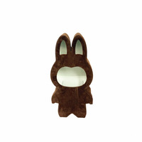 Vente chaude En stock Mignon En Peluche En Forme De Poupée Velours Tissu Fleur Coffrets Cadeaux En Gros