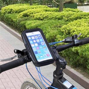 Bolsa de teléfono frontal para bicicleta, resistente al agua, funda de teléfono para tubo superior, accesorios para ciclismo - Product Image 4