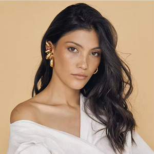 Bamboo <b>Earrings</b> Strategic Quick Lead Time Heartfelt Mother's Day Present Fine Detail Engraving - Product Image 4