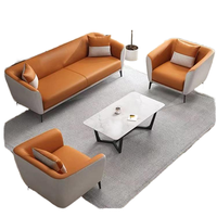 Vente en gros de meubles de style nouveau canapé combiné en L ensemble de canapés de bureau