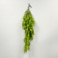 Vigne Synthétique En Plastique Souple Vert Fougère Plantes Persan Artificielle Suspendus Lierre De Mariage Hôtel Plafond Décoration
