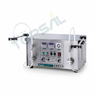 Machine de remplissage d'eau semi-automatique à débit réglable, équipement d'embouteillage de toner et de produits cosmétiques