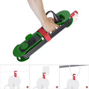 חיצונית רצועת כוח גינה סליל נייד 2 שקעים eu gerרבים תקן ip44 עמיד למים 16a אטמי שקע לשימוש תעשייתי - Product Image 1