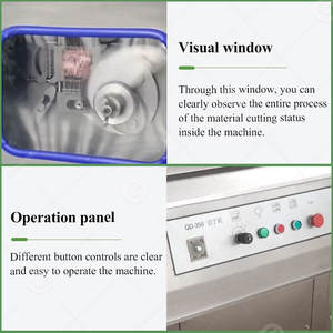 Machine de découpe et de découpe de viande électrique automatique, nouvelle condition, machine à découper les cubes de viande fraîche congelée - Product Image 6