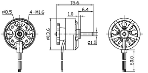 Motor sin escobillas para drones <span class=keywords><strong>de</strong></span> 10000kv, para <span class=keywords><strong>aeromodelismo</strong></span>, aeronaves <span class=keywords><strong>de</strong></span> ala fija y multirrotor, a prueba <span class=keywords><strong>de</strong></span> agua - Product Image 5