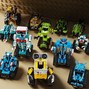 4035 Wall-E <b>Robot</b> Model Remote Control Three-<b>Transformation</b> Mecha Building Blocks Children's Educational Toy - Product Image 4