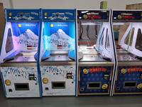 Machine de jeu d'arcade LIFUN Quarter Pusher avec monnayeur, accepteur de billets, fonctionnement à pièces, construction en métal et plastique, interface en anglais