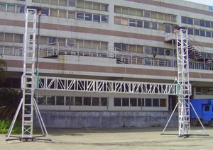 Dễ dàng cài đặt công nghệ Nhôm dòng mảng TV DJ ánh sáng giàn đứng sân khấu Spigot Giàn + Hiển thị giàn Rod tại Trung Quốc - Product Image 4